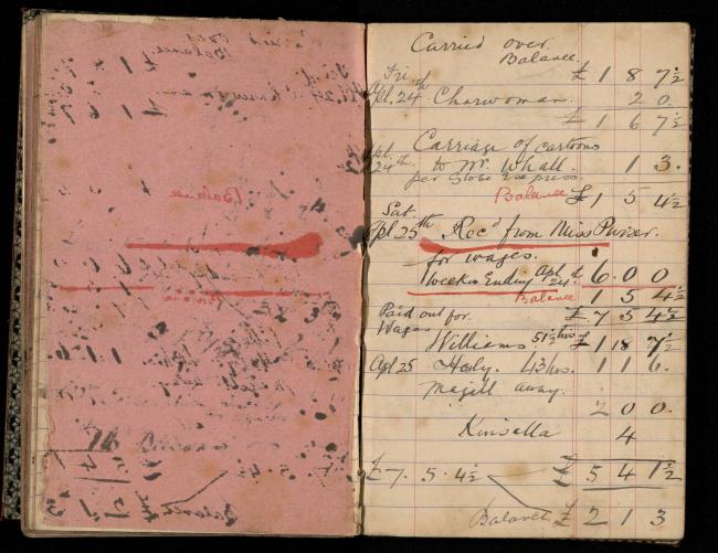 An Túr Gloine: Cash Book 1903 - 1906