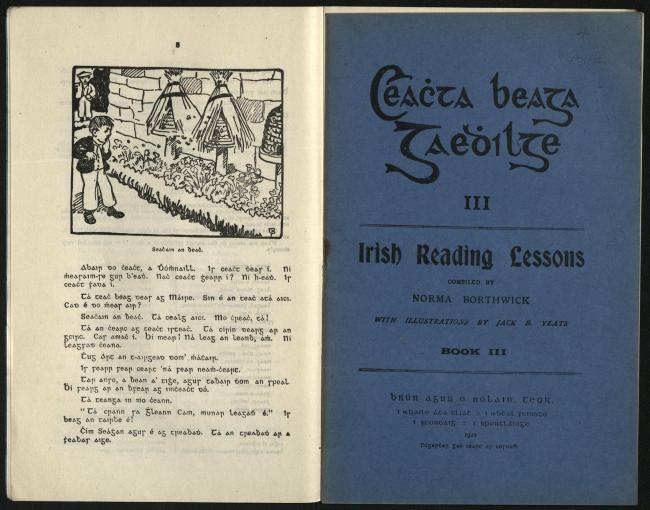 Norma Borthwick's Irish Reading Lessons, with illustrations by Jack B Yeats
